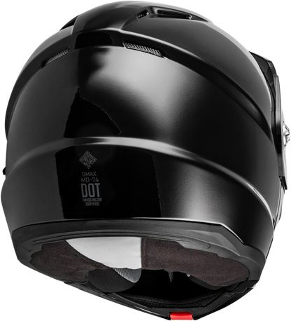 Md 74 Solid Helmets Black 3x