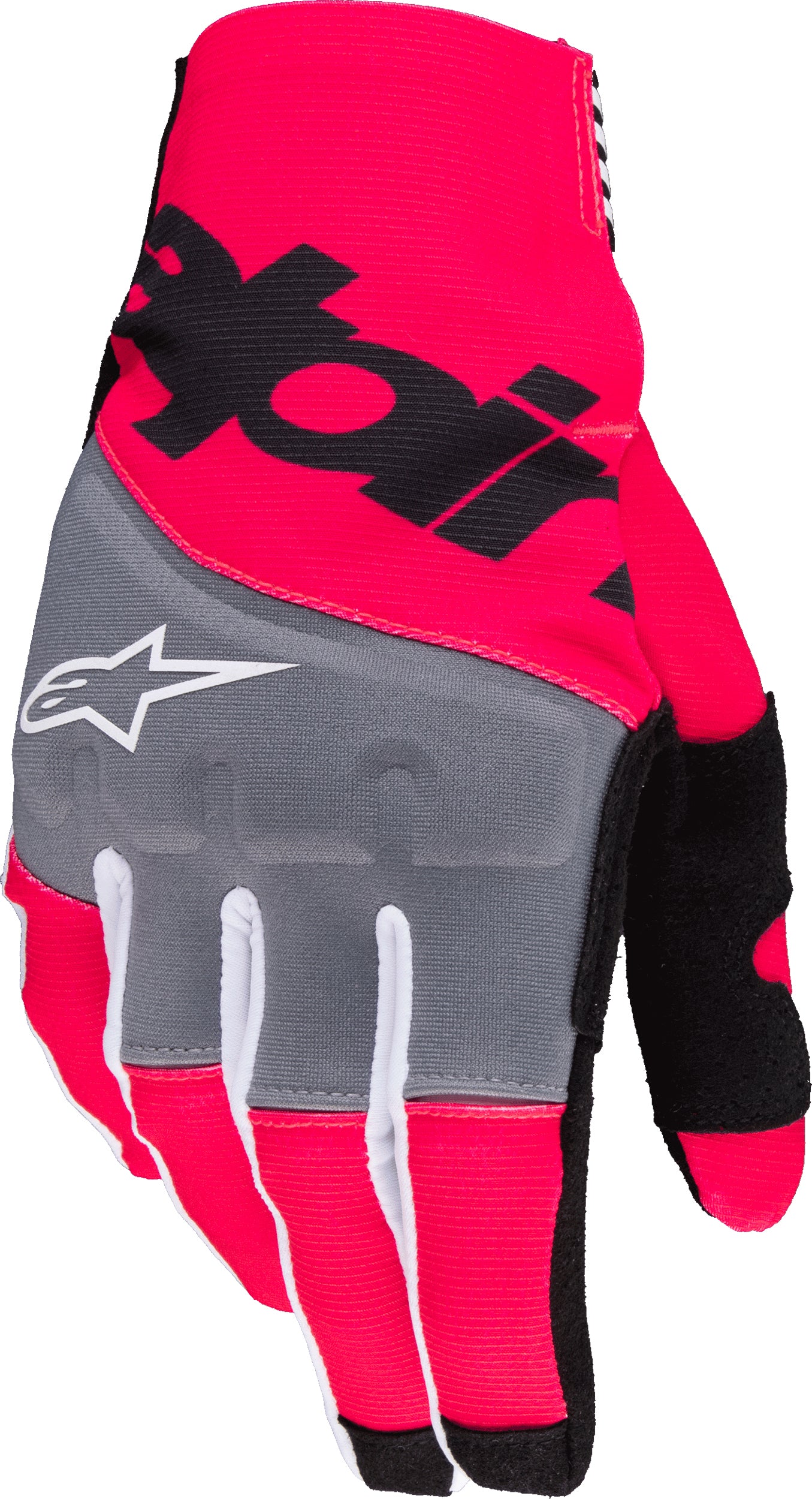 Techstar Gloves Black/Pink Fluo Lg