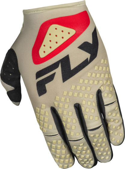 Kinetic Sym Gloves Light Grey/Red/Black 3x