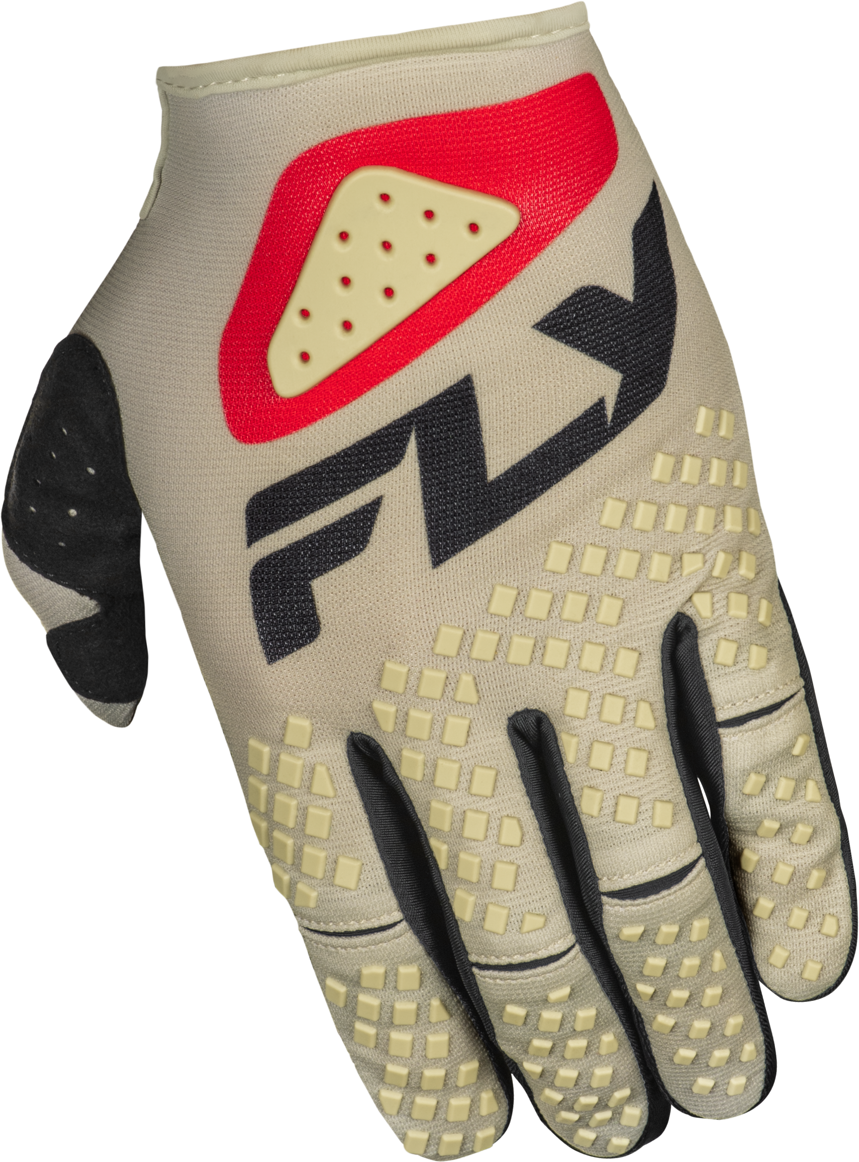 Kinetic Sym Gloves Light Grey/Red/Black Xl