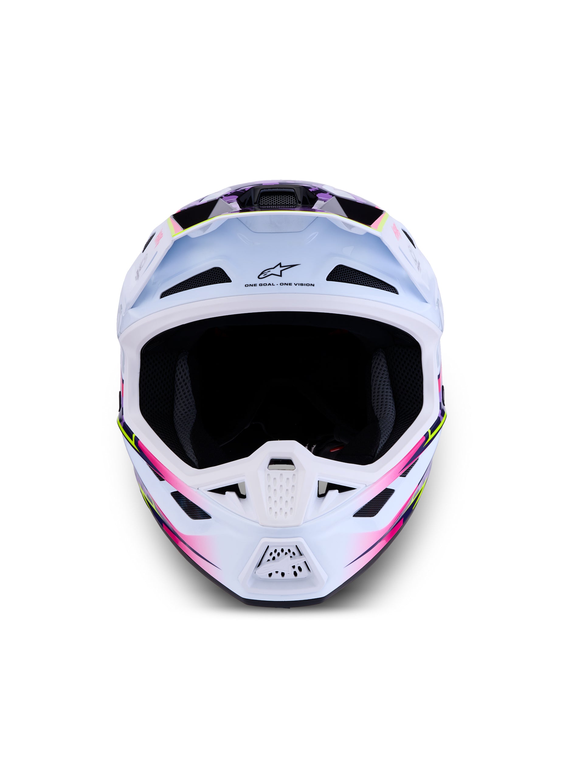 S M7 Blaster Helmet Ece06/Dot Prpl/Pink/Wht Glossy Xl