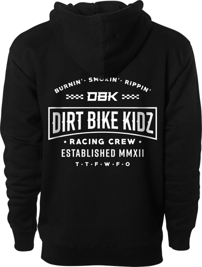 Speed & Style Zip Hoodie Black Sm
