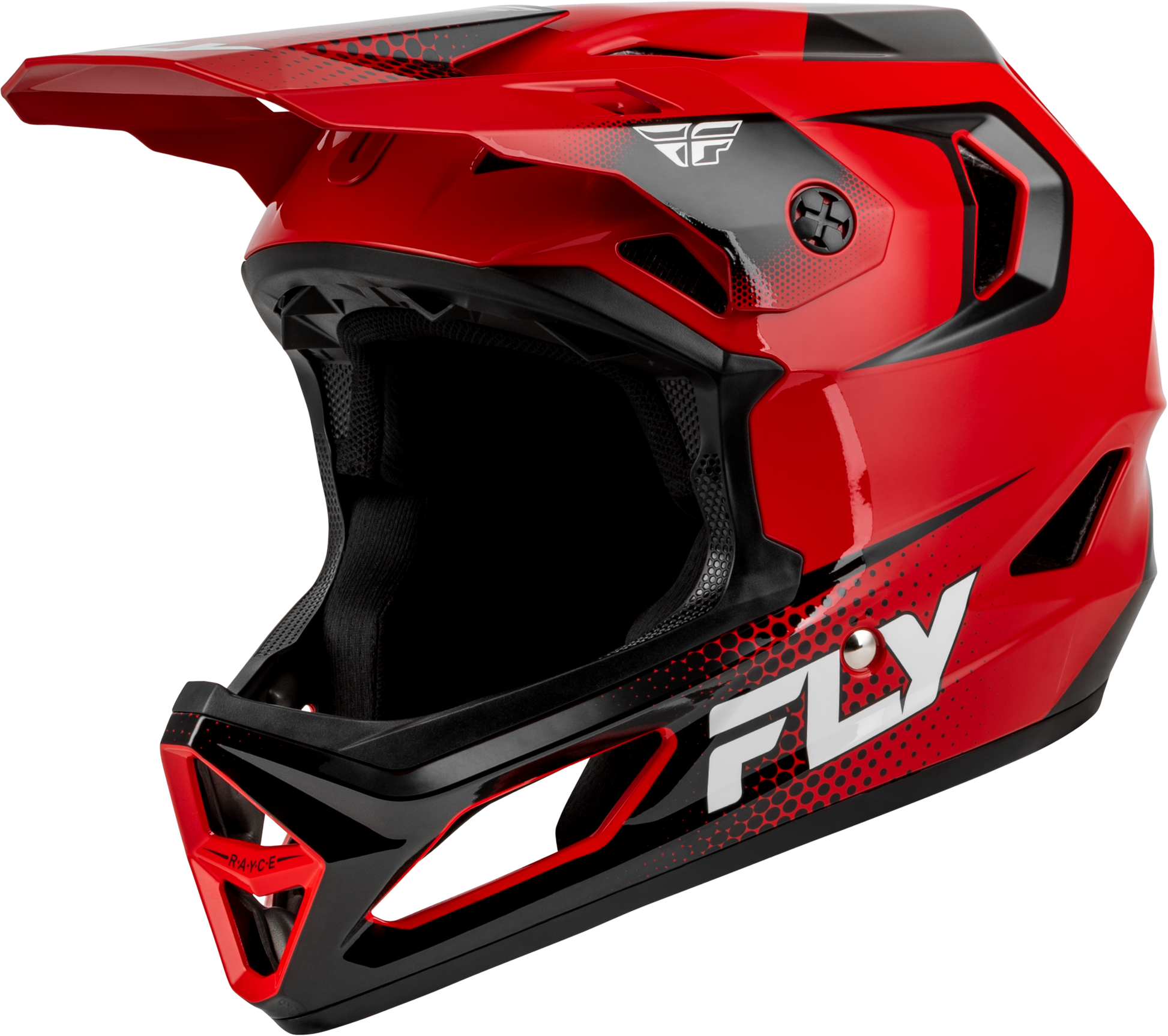 Yth Rayce Sonar Bicycle Hlmt Red/Black/White Ym