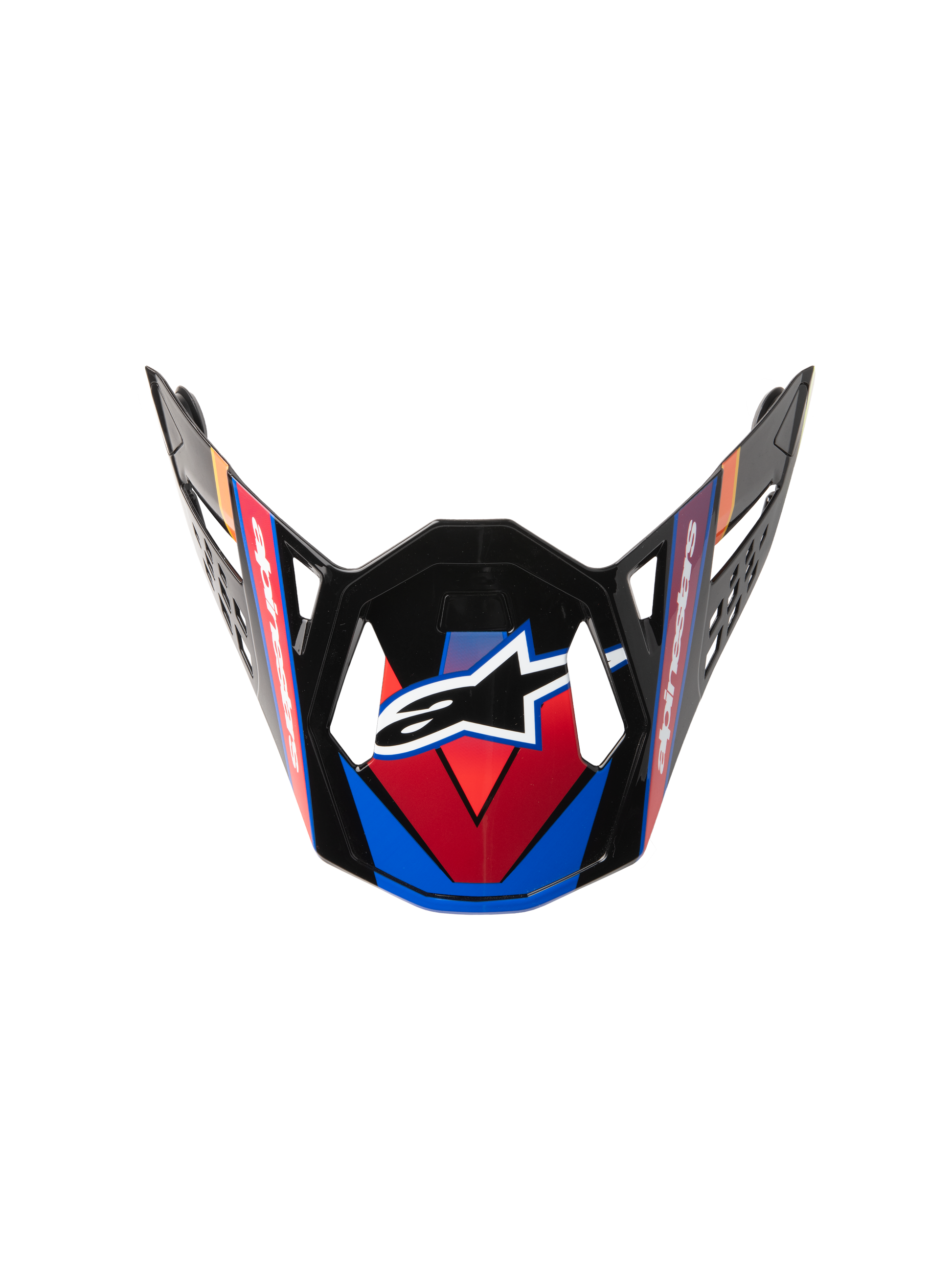 Visor S M10 22.06   Era Blu/Red/Ylw Fluo Glossy