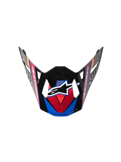 Visor S M10 22.06   Era Blu/Red/Ylw Fluo Glossy