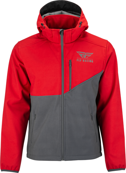 Checkpoint Jacket Grey/Red Lg