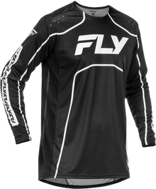 Youth Rayce Bicycle Jersey Black/White Yl