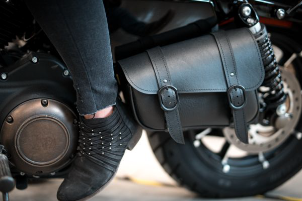 Black Jack Swingarm Bag 4l Black/Black Buckle