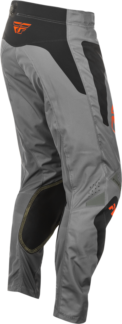 Kinetic Sym Pants Grey/Orange/Black Sz 30