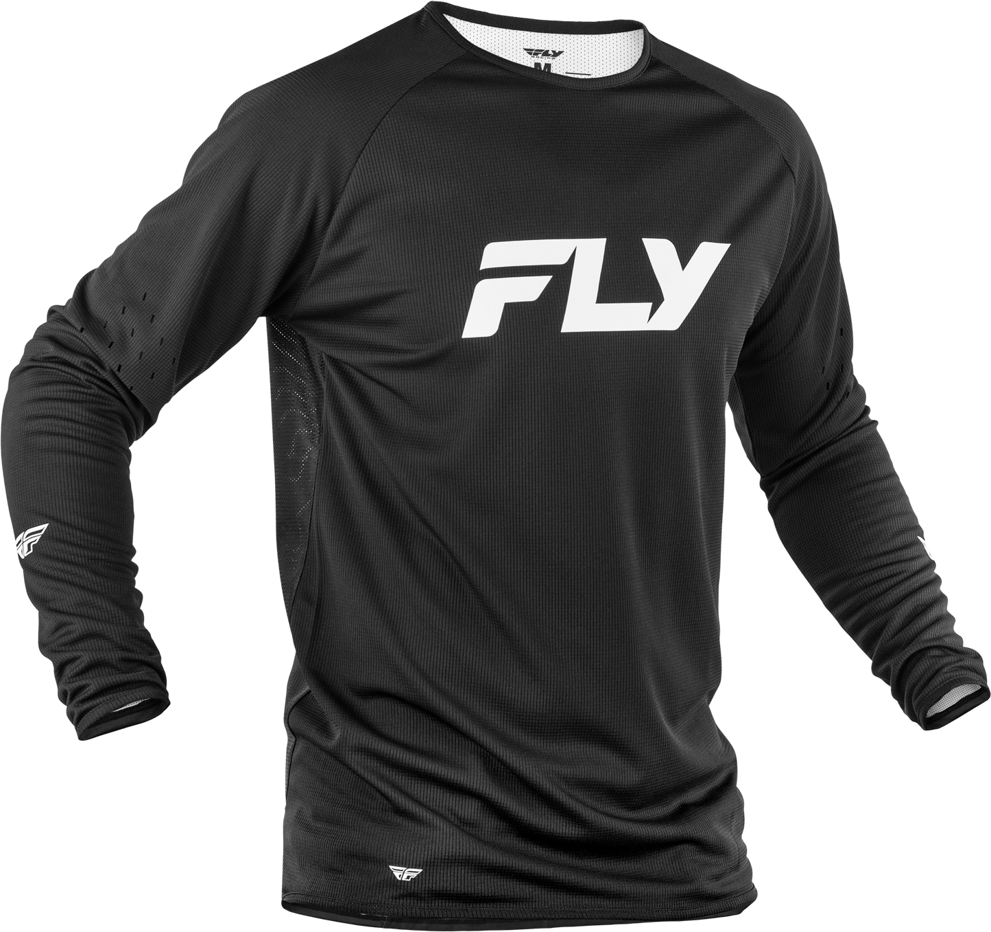 Gravity Long Sleeve Jersey Black Sm