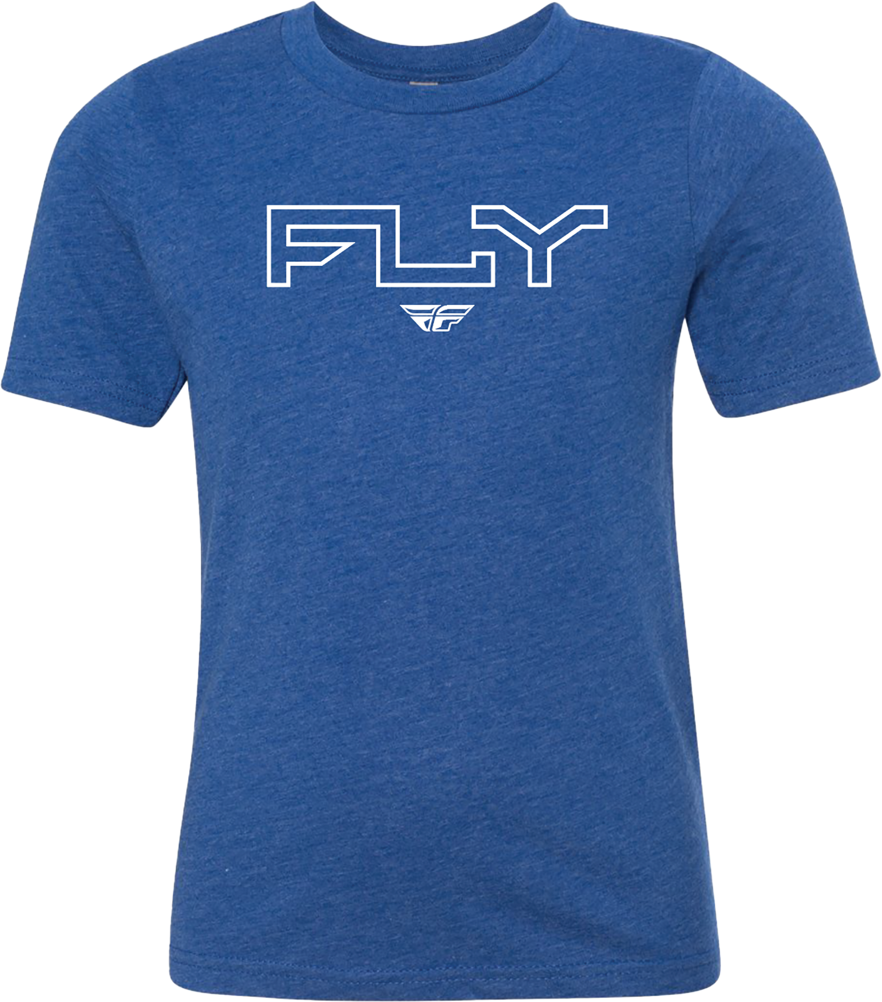 Youth Fly Edge Tee Royal Blue Ym