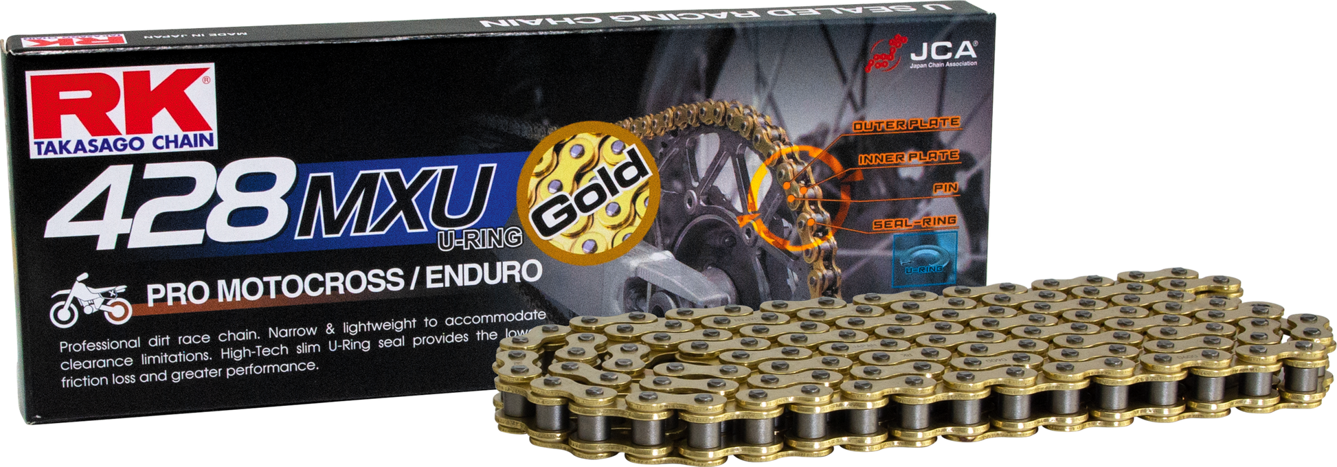 Gb428mxu Drive Chain Gold 428 X 116