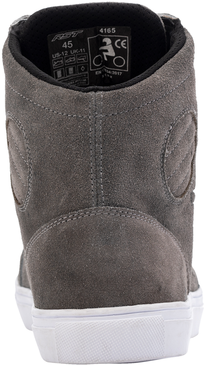 Hitop Moto Sneaker Ce Boot Grey Suede  Sz 7