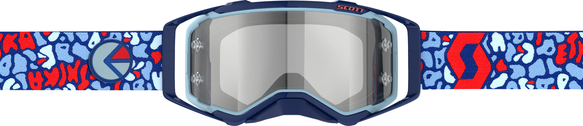 Prospect Goggle Ethika Blue/Red Silver Chrome Works