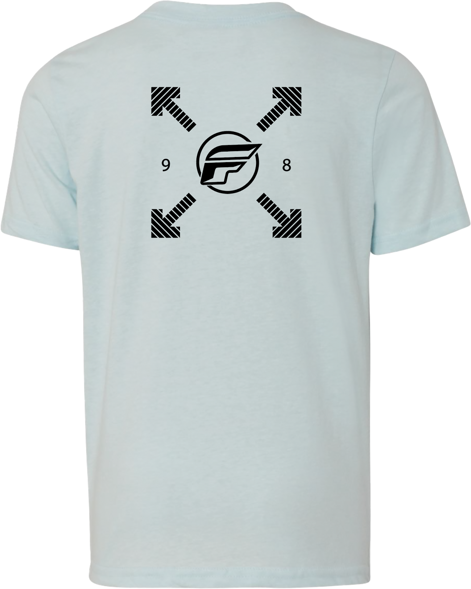 Youth Fly Lost Tee Ice Blue Yl