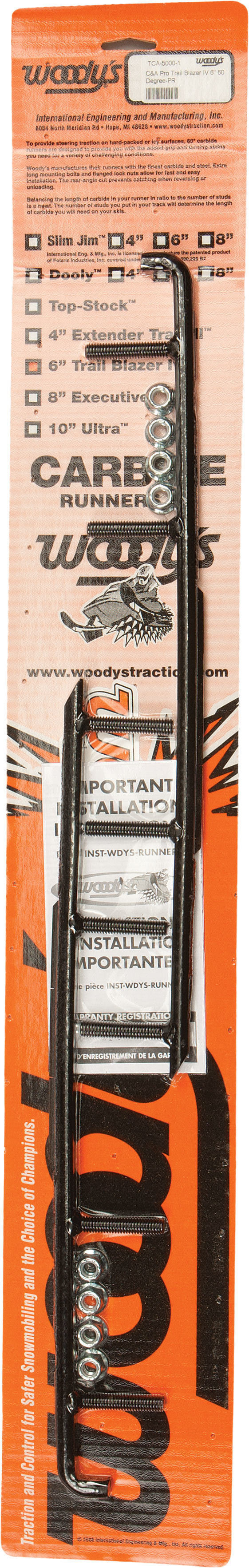 6" Carbide Runners Slydog