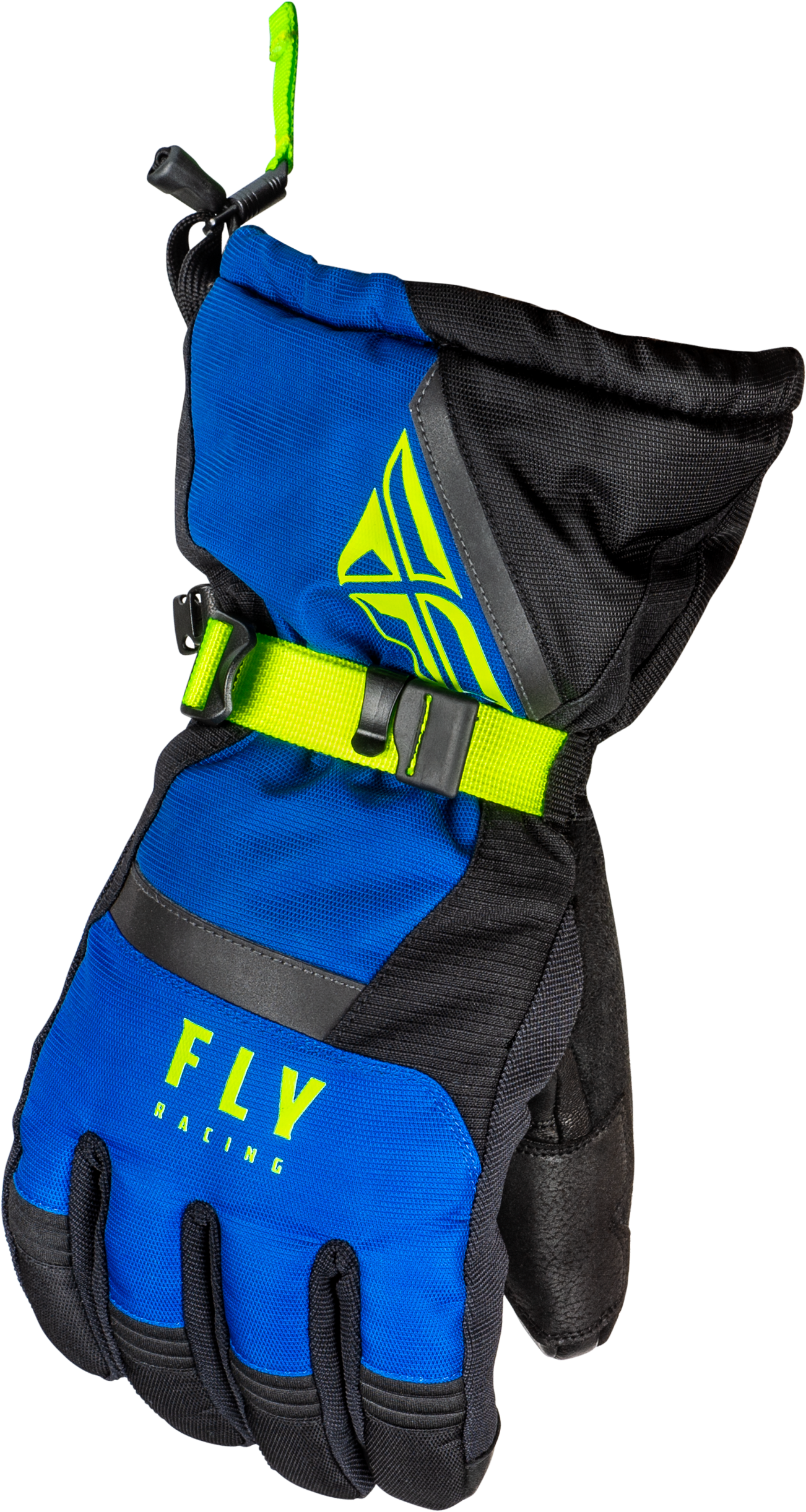 Cascade Gloves Black/Blue/Hi Vis Xs
