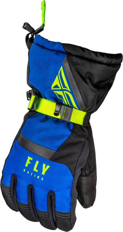 Cascade Gloves Black/Blue/Hi Vis Xs