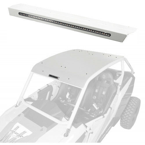 Asylum Roof W/ Light Bar Matte White