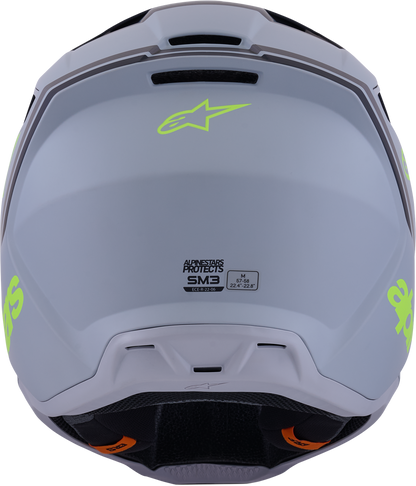 Sm3 Radium Helmet Gry/Blk/Ylw Fluo Matt Sm