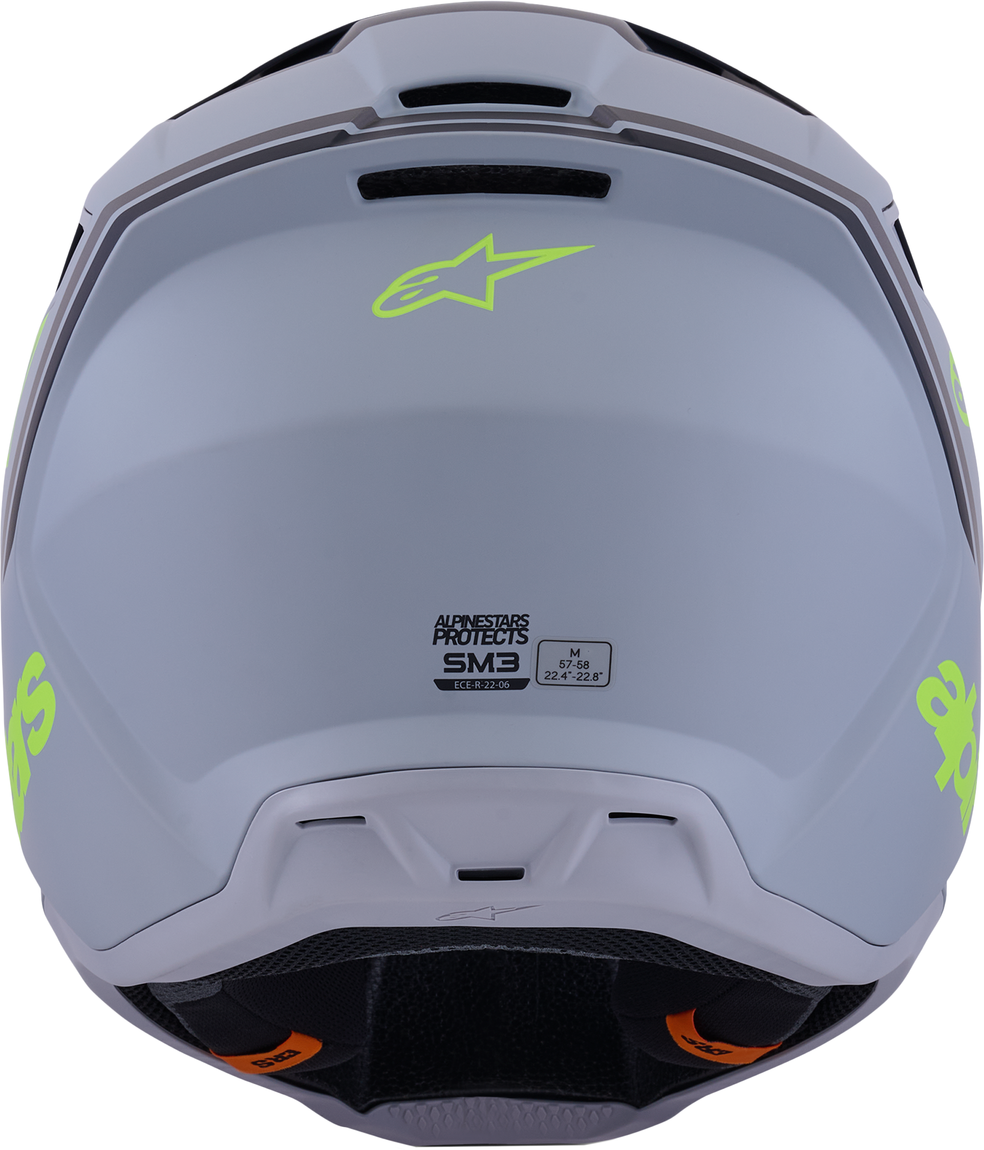 Sm3 Radium Helmet Gry/Blk/Ylw Fluo Matt 2x