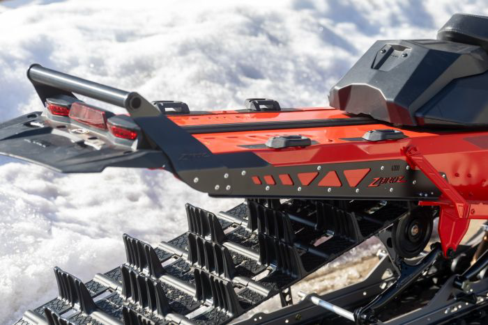 Rear Bumper Black Lynx Shredder 4100 Series