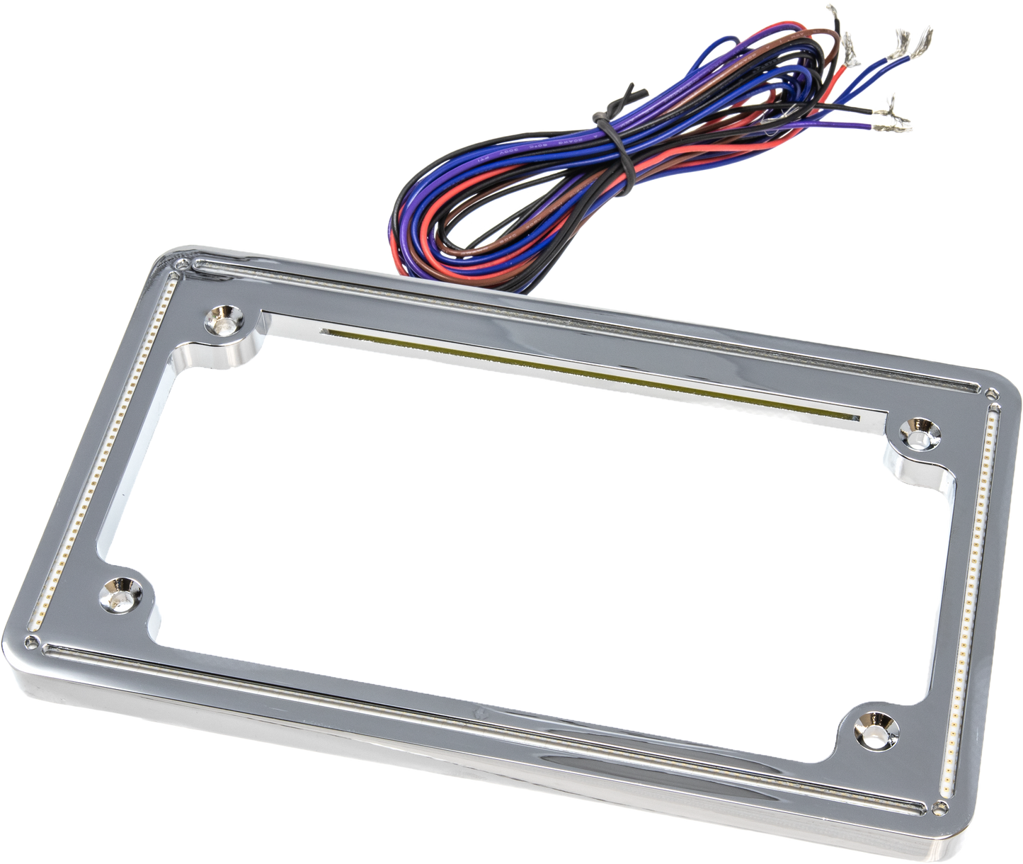 Perfect Plate Light Chrome Universal Fit
