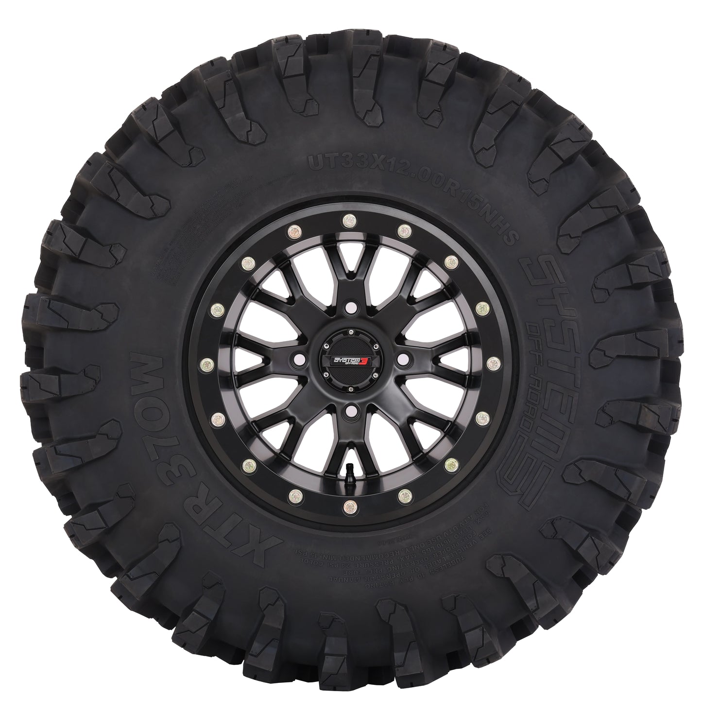 Tire Xtr370w 10 Ply 33x12r 15