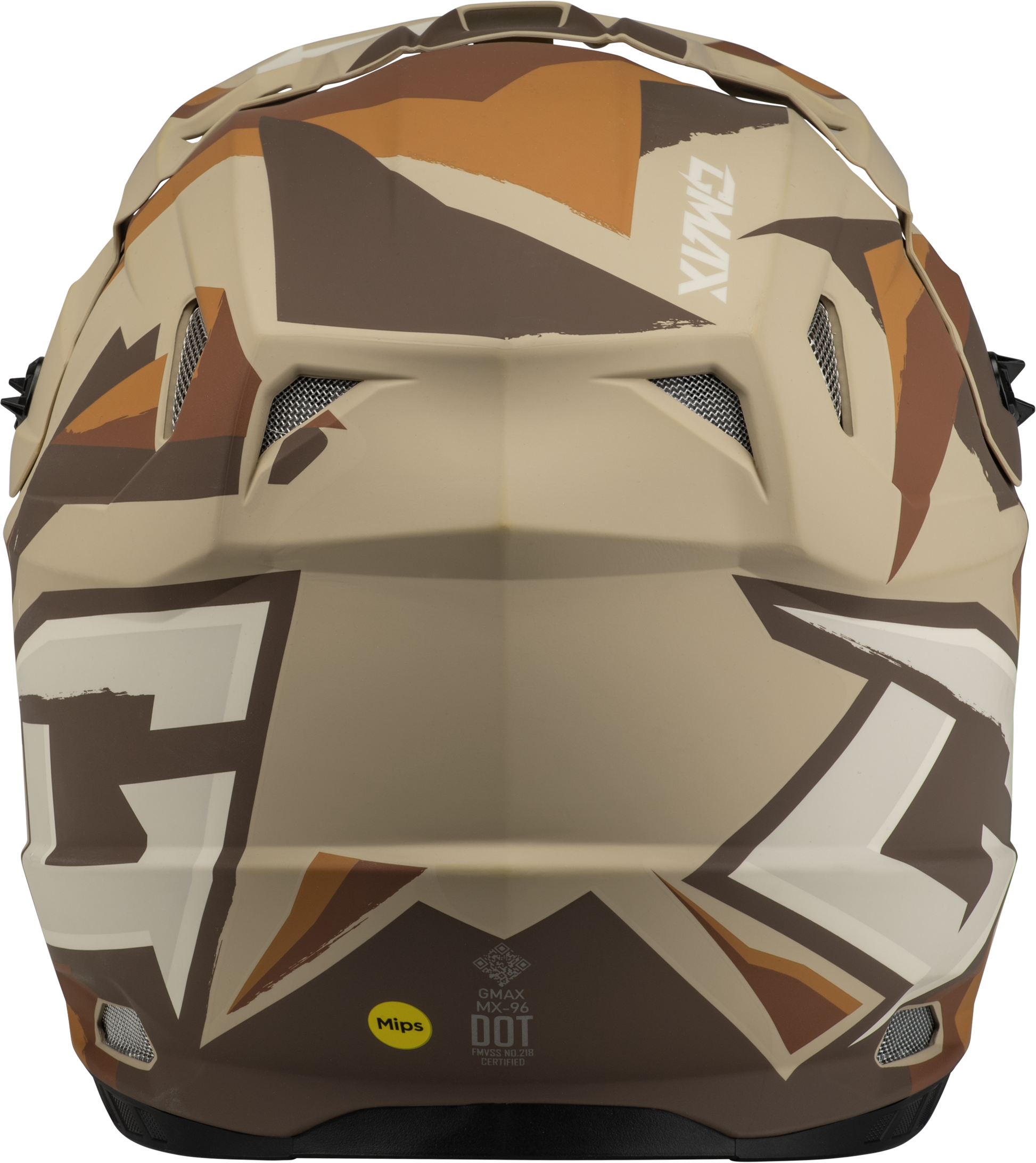 Mx 96 Splinter Helmet Matte Brown/Tan/White  Xs