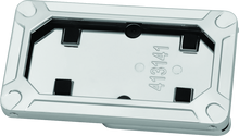 Kuryakyn Nova Side Mount License Plate Frame Gloss Chrome