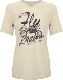 Fly Women's Vintage Tee Bone Md