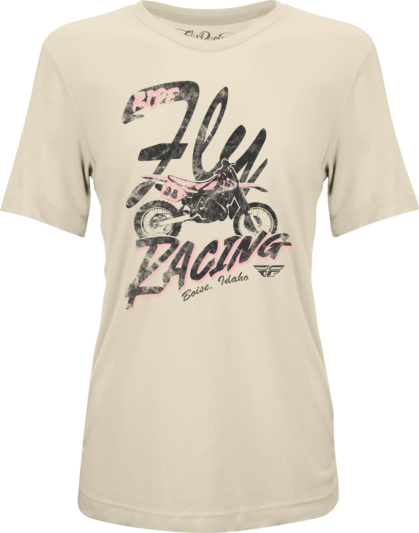 Fly Women's Vintage Tee Bone Lg