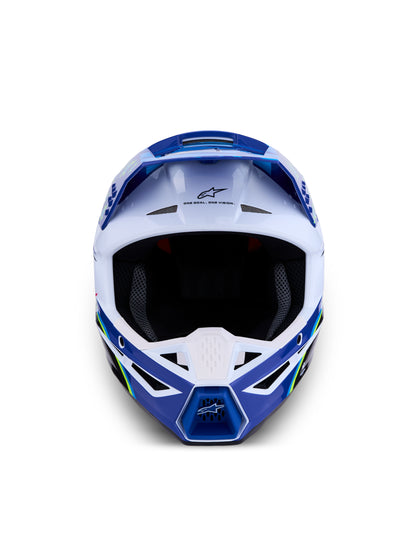 S M3 Falcon Helmet Ece06/Dot Blu/Wh/Blk/Pink Fl/Yl Fl Gl Lg