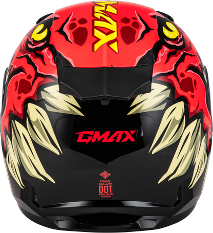 Youth Gm 49y Drax Helmet Red Ym