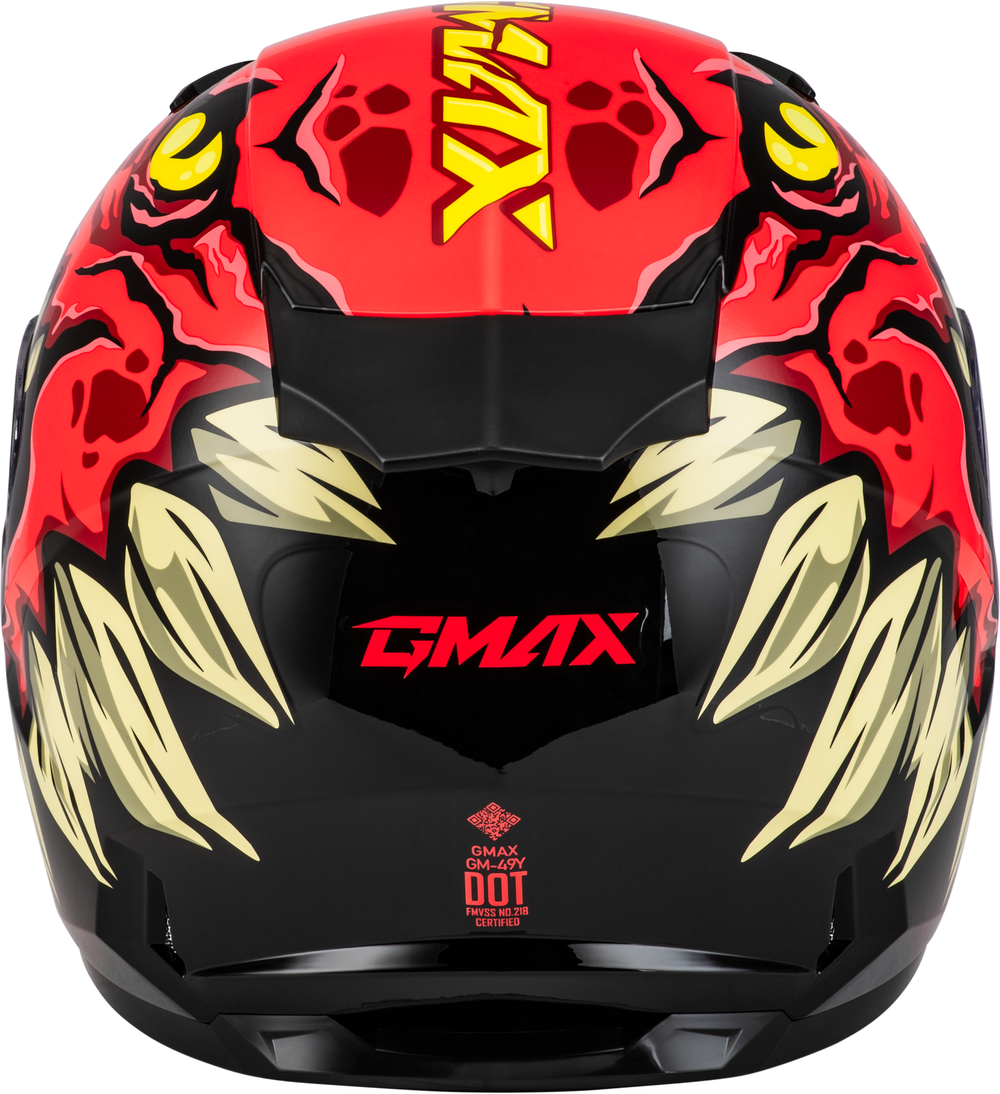 Youth Gm 49y Drax Helmet Red Yl