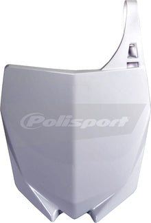 Number Plate White