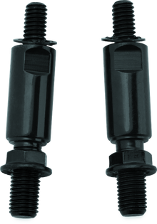 Kuryakyn Raised Mirror Mnt Adapters Gloss Black