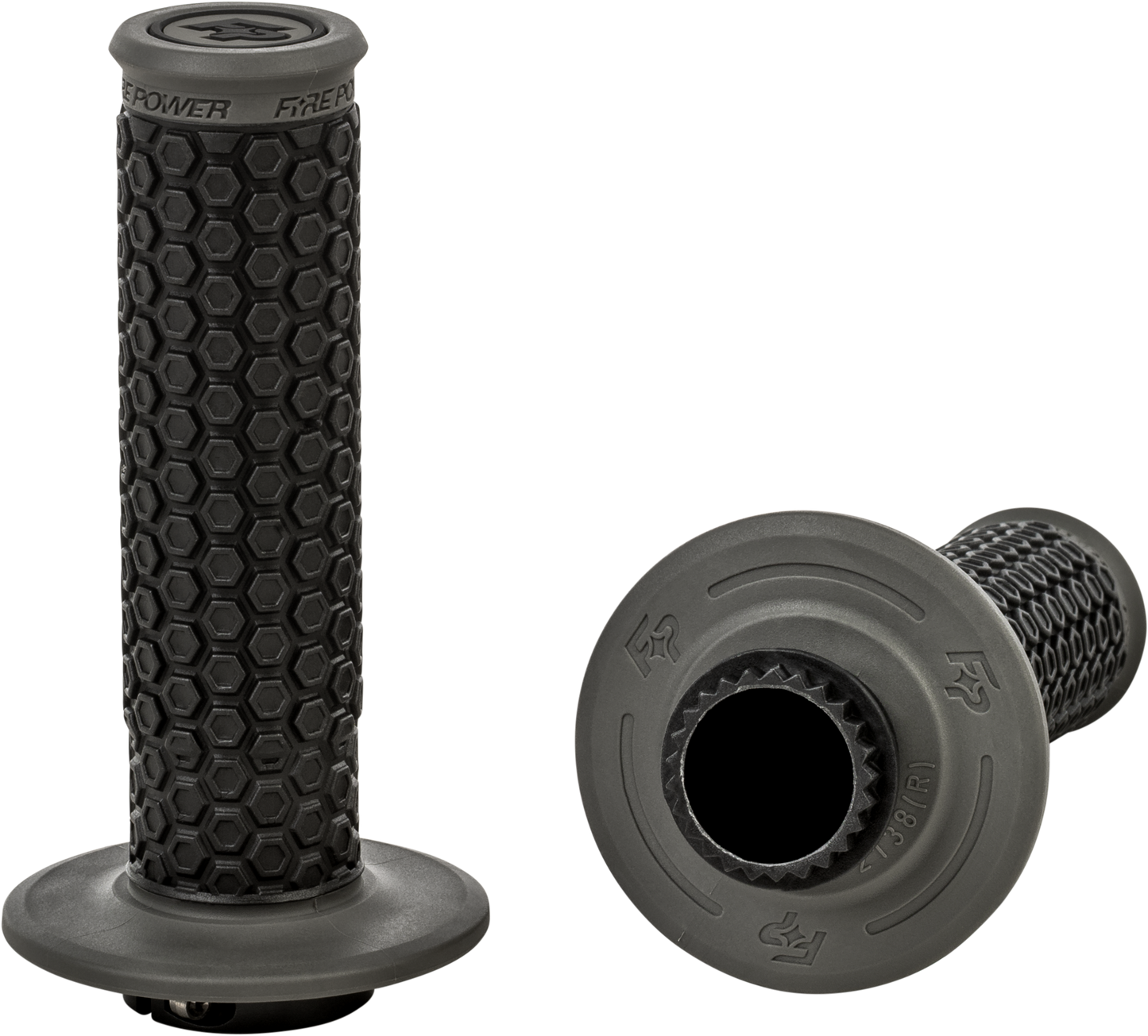 Pilot Mx Lock On Grips Black/Gray