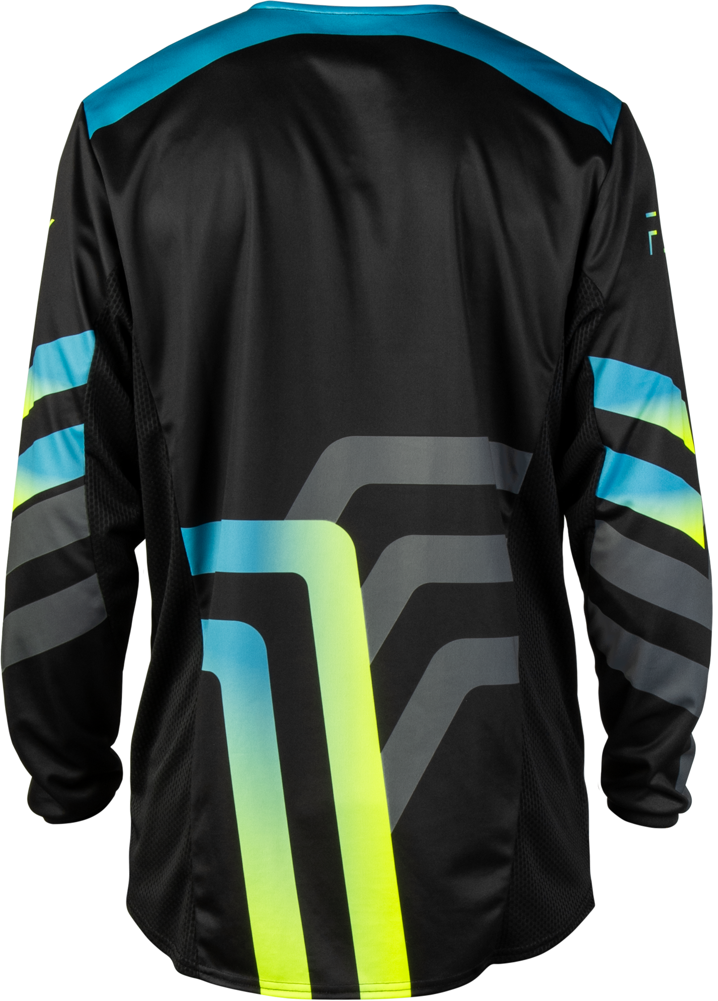 Kinetic Volt Jersey Black/Grey/Teal/Yellow 2x