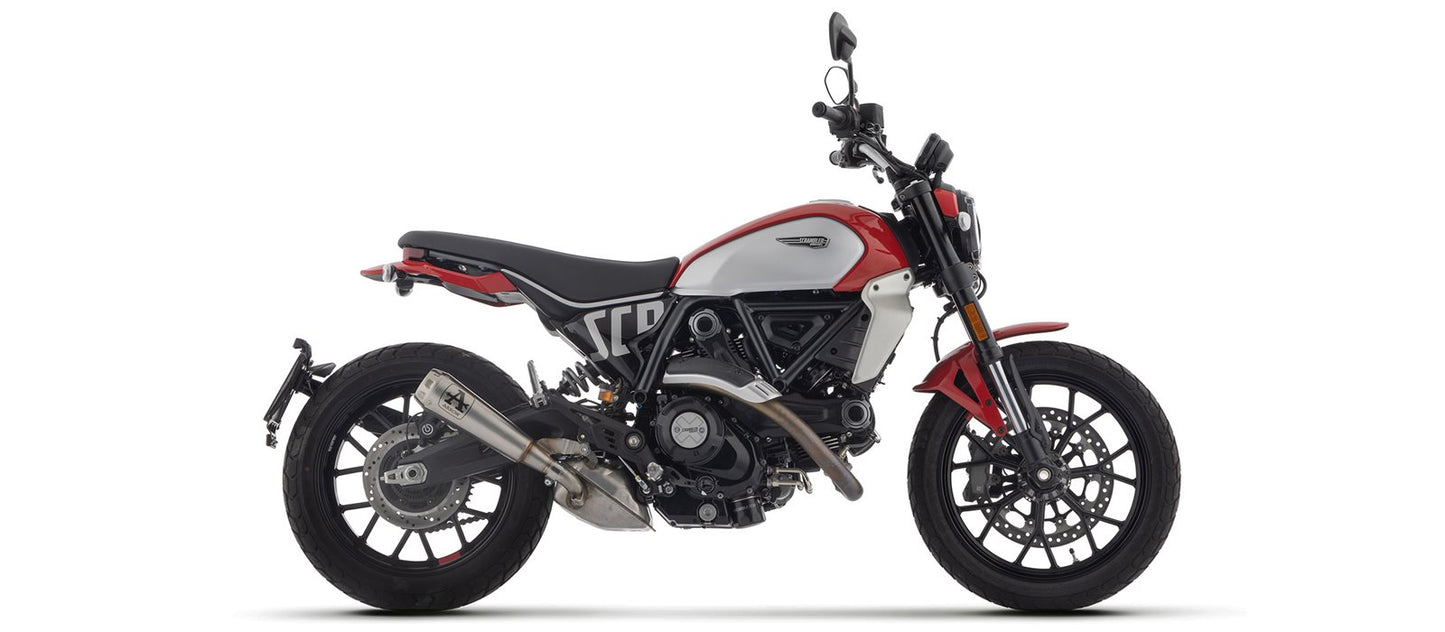 Arrow Exhaust for the Ducati Scrambler 800 (2023+)