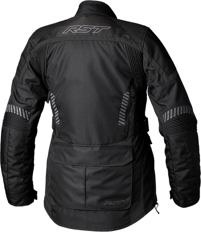Ladies Maverick Evo Ce Jacket Black/Black Textile Sm