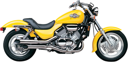 Blvd Slashcut Slip On Chrome Hon Vt750 Magna 94 03