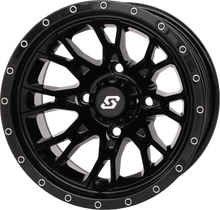Fusion Wheel  12x7 2+5 4/110 Gloss Black