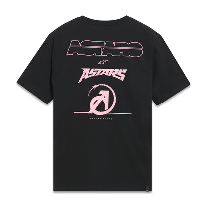 Bold Type Back Csf Ss Tee Black Sm