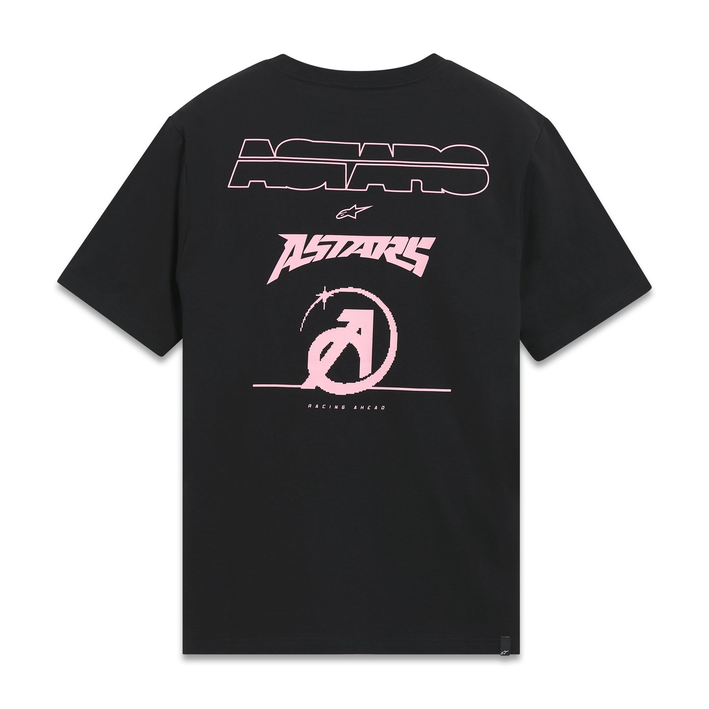 Bold Type Back Csf Ss Tee Black Lg