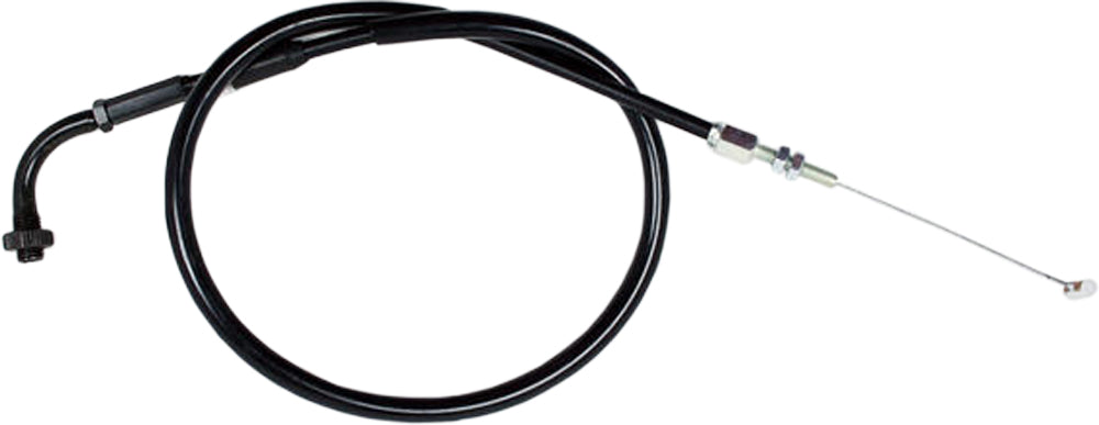 Black Vinyl Throttle Pull Cable