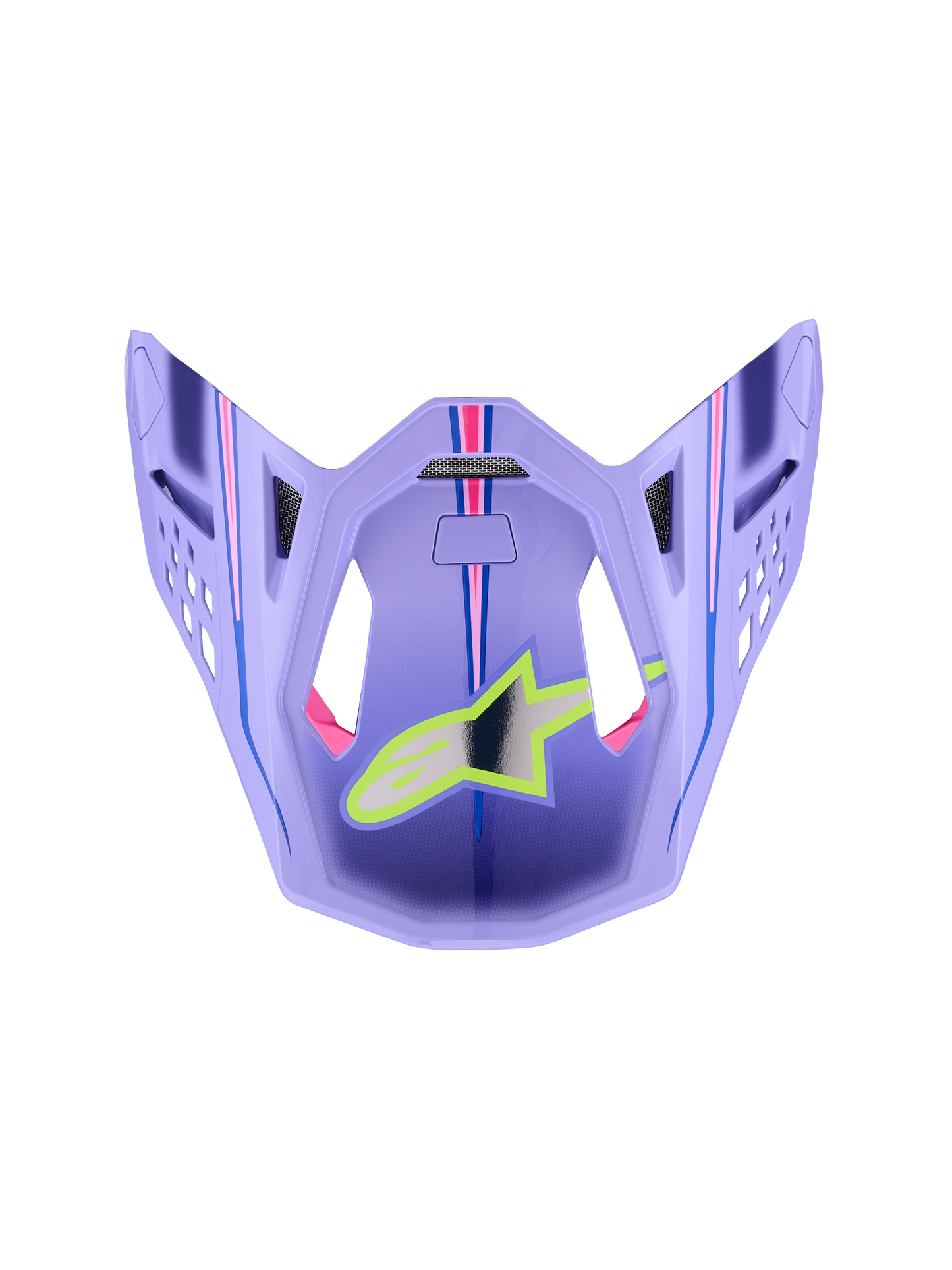 S M10 Jl Visor Ece 22.06 Prpl/Pnk Fluo/Ylw Fluo Gls