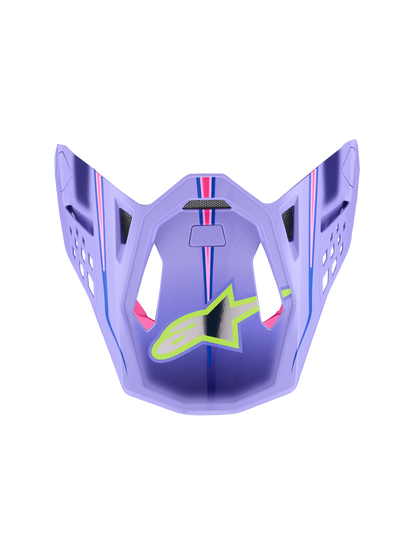 S M10 Jl Visor Ece 22.06 Prpl/Pnk Fluo/Ylw Fluo Gls