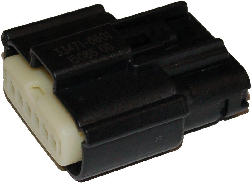 Mlx 6 Pin Fem Conn Blk Thrttl Cntrl Acttr Hd72483 08bk