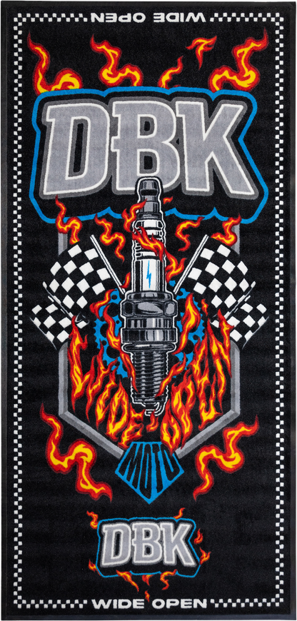 Wide Open Bike Mat 3.5'x7'